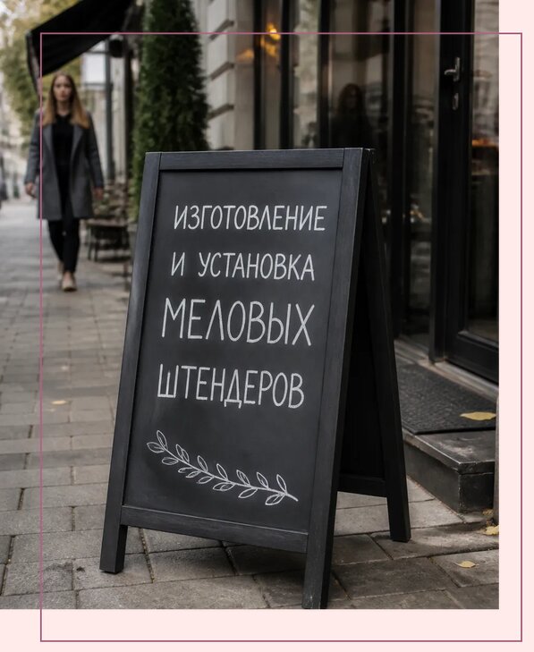 Меловые штендеры в Малгобеке по цене от 6707 р. | Аванза-Млг